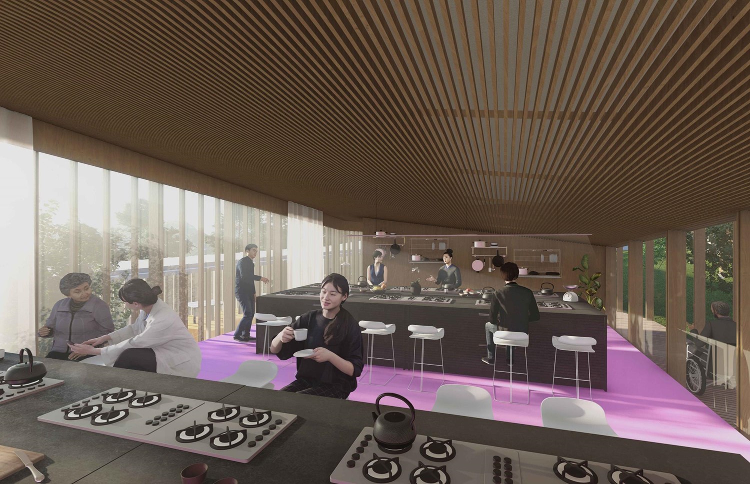 Healing Forest Pavilion