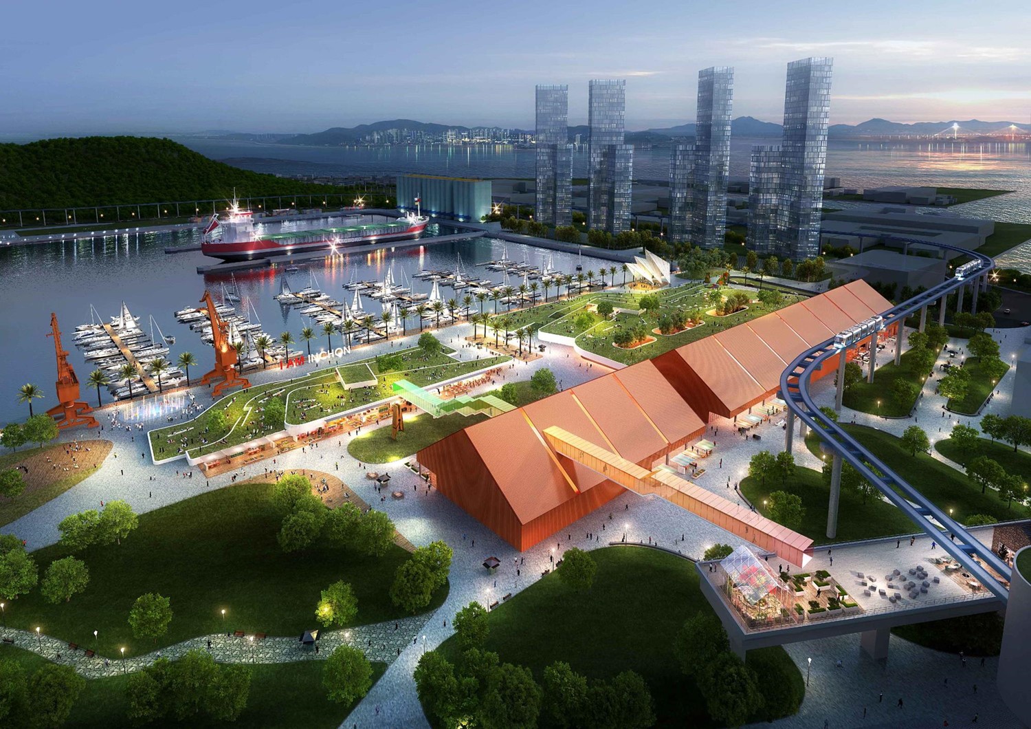 Incheon Port Masterplan